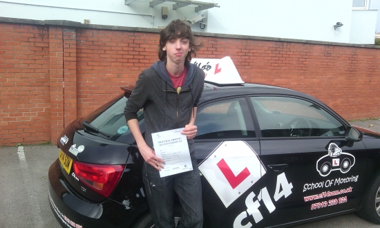 Fantastic News Kevin PASSING on his first attempt Another great drive - well deserved and many Congratulations