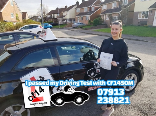 *** Many Congratulations To Lara, Passing In Cardiff Today, Always Calm And Sensible Decision Making, Making My Job Really Easy! Well Done To You, Now Back To School! Ha Ha! 😎 ***