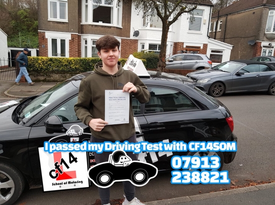 *** Many Congratulations Lewis, Passing On Your First Attempt In Cardiff Today, With The Test Centre Manager As Your Examiner - No Pressure There Then! Well Done, Payback Time For Your Parents When They Ask For Lifts Over The Christmas Period 😎 ***