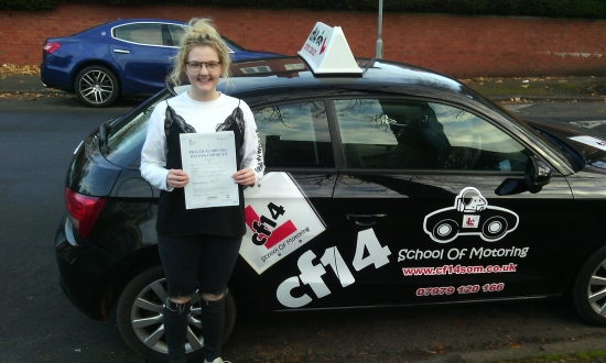 What a Day<br />
<br />

<br />
<br />
When 2 examiners came into the reception area and one was somebody you wanted to avoid your face was a picture Thankfully - you aced the test route including the Dual Carrageway with just 2 minors - what a relief Couldnacute;t be happier for you - drive safely and take care x