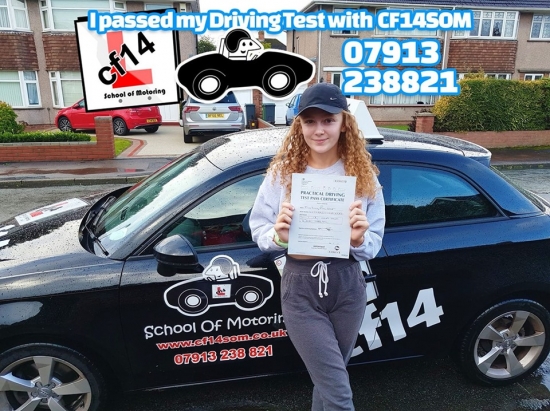 *** Many Congratulations To Lucy, Passing On A Saturday Test Slot, Returning From Uni To Take Her Test! Well Worth Doing, Just 3 Minors And A Massive Smile All The Way Home.<br />
<br />
Well Done Lucy *** — feeling excited.😎