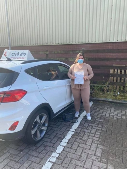 Congratulations Megan on passing your practical driving test on your first attempt in cardiff today - happy car hunting Rebekahxx