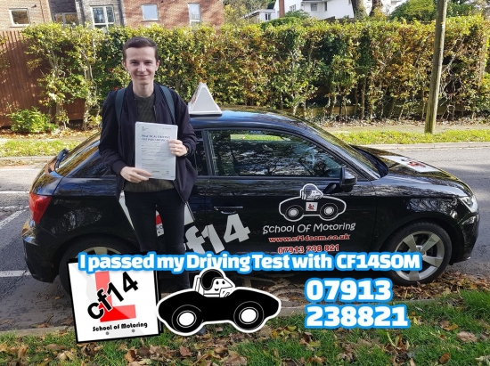 *** Many Congratulations To Nicholas, PASSING First Time FAULTLESS!<br />
Wow, What Can I Say, Great Driver, But Only What I Told You And What You Deserved, WELL DONE! *** 😎