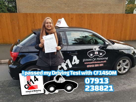 *** Many Congratulations To Nishat, Passing With NO Minors Today In Cardiff, A Faultless Drive, FAB! Worth Waiting For, I´m So Happy For You ***