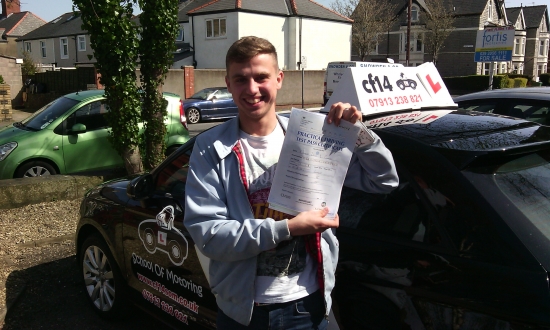 Brilliant A mechanic with a licence just what you needed Well Done Oli you really deserved that conquering your nerves and PASSED Enjoy telling them in work all the very best