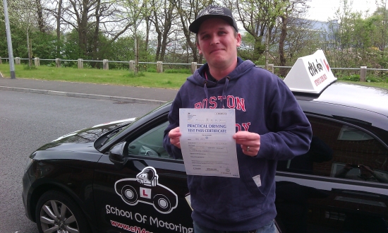 Barry is an excellent instructor and I would recommend him to anybody looking to learn to drive Thank you for everything<br />
<br />

<br />
<br />
Great news Paul Now you take your family out in your car and away from the back garden Made up for you well done You deserved to PASS all the very best to you and your family for the future