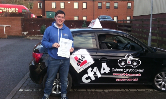 FANTASTIC Well Done Rob great drive from a great student It was obviously a great day to PASS with both you and Lily-Beth PASSING today Many Congratulations time to go car hunting now WELL DONE YOU