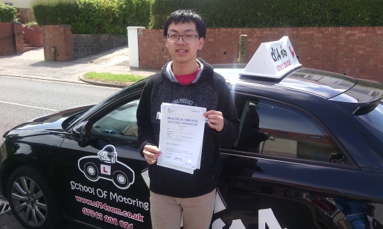 Superb Just 2 minors and an excellent drive today Sam Many Congratulations richly deserved - a natural driver with loads of ability behind the wheel WELL DONE