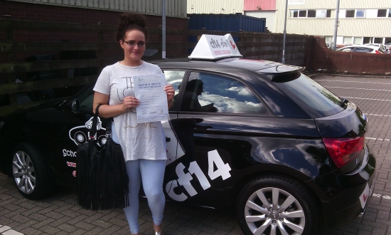 Brilliant just 3 minors - and that included and nervous start when you rolled back slightly so really well done Iacute;m ever so happy for you and your son Take care as you drive him around and Many Congratulations again