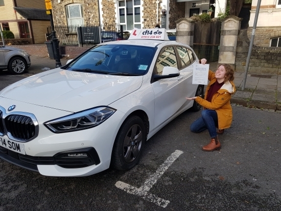 *** So Many Congratulations To Anna, Passing Today In Cardiff On Her Very First Attempt! All That Worry And Fret Has Disappeared And You Will Soon Receive A Lovely Full Driving License Through Your Letterbox. Just To Think, Last Week You Didn´t Think You Had A Chance Of Passing, And Today You Cannot Stop Smiling. WELL DONE YOU! *** 😎