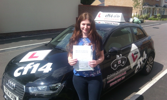 First Time With cf14School Of Motoring<br />
<br />

<br />
<br />
I would highly recommend CF14 School Of Motoring Barry is a great driving instructor he explained things well and was always friendly and helped me to gain back confidence in my driving ability Thank you Barry<br />
<br />

<br />
<br />
Well Done You All that pestering to check your mirrors concentrating on those manoeuvres has paid off Much deserved success and now 