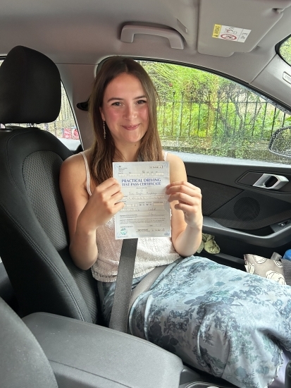 Many Congratulations To Sian - Passing Her Driving Test Today, First Attempt 👏👏👏 Matching Her Sisters Effort Who Also Passed Recently With Us 🚘Sian Was Very Excited - But I´m Not Sure If That Was Because She Had Just Passed Her Test, Or Because Her Flight To Go On Holiday Was 3Hrs Later ✈️What A Great Way To Celebrate 🎉🥳🪪Look Forward To Some Pass Plus Lessons W