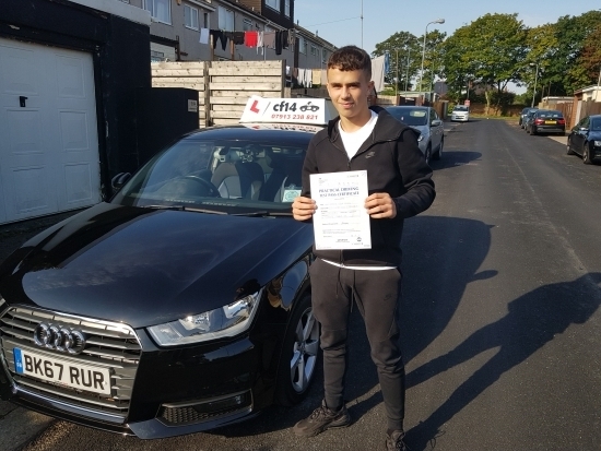 *** Many Congratulations To Cameron, Passing In Cardiff Today - Just 3 DF And Can Now Drive To Football Training When -Hopefully He Gets His Car Very Soon!<br />
Great Student, Great Driver - Can He Be The Next Great Footballer? Lets Hope So. Well Done And Enjoy That Licence - Great Way To Retire My Car Before Starting In A New Training Vehicle. 😎 ***