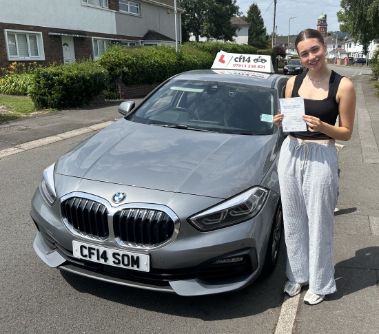 And This Weekend, It´s Anest´s Turn To Pass Her Practical Driving Test. 👏👏👏Most Of The Hard Work Was Done By Becky And Anest´s Parents To Be Fair - £ But Thankfully The Final Push By Myself Got Her Over The Finish Line And Holding Another Pass Certificate!*** 🚘 Many Congratulations Anest From All Of Us Here At cf14 School Of Motoring 🚘 ***