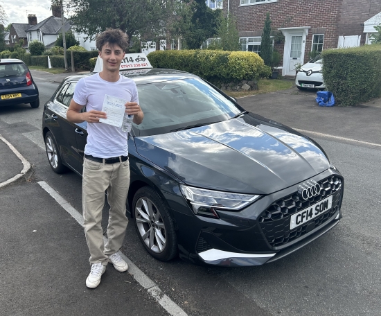 Congratulations Today Go To Evan - Craftily Finding A Last Minute Test Yesterday For This Morning!  It Goes To Show With Some Perseverance - Tests Are Out There If You Keep Looking, - And Even Better Still, He Now Has His Licence All Summer To Drive Around 👏👏👏All This On His First Attempt - 🚘  Much Praise Must Go To His Mum Though, She Can Now Thankfully Go And Have A Glass Of Wine