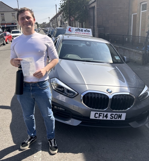 Many Congratulations To Alex, Finally Joining The Party With His Sister - By Passing His Driving Test On His First Attempt With Just 3 Driving Faults Today - CONGRATULATIONS! 👏👏👏<br />
<br />
No More Excuses To His Wife, Time To Repay All Those Lifts He´s Been Getting, And Giving His Wife A Break. 🚘<br />
<br />
Congratulations Again From All Of Us Here At cf14 School Of Motoring - He Can Even Take 