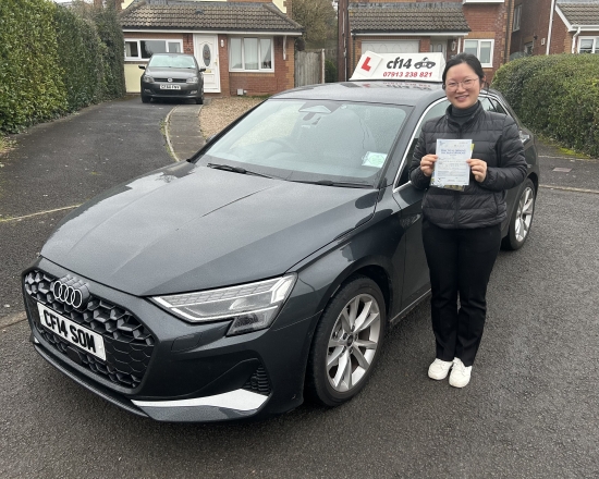 Many Congratulations To Haiyan, Passing In Cardiff Today After Working Ever So Hard To Show Her Daughter And Husband What Can Be Achieved With Some Determination And Effort! 👏👏👏<br />
<br />
So So Pleased For Her - Especially As She Is Shortly Off To Visit Her Sister In South Korea And No Opportunity For A Couple Of Months If It Went Wrong. ✈️<br />
<br />
Despite Many Nerves Haiyan Passed - Despite Admi