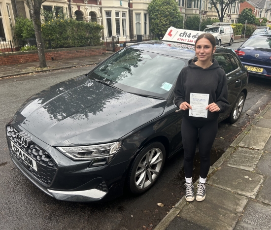 More Congratulation Today To Rebecca, Passing On Her First Attempt In Cardiff This Morning! 👏Rebecca Has Been A Great Student, But On Her Own Admission - Doesn´t Specifically Like Driving, And Would Rather Others Drive Her Around! £Although A Great Driver - Her Main Downfall Would Be Telling Me When She Made A Mistake - Great Acknowledgement, But Not Great To Admit To The Exam