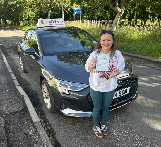 *** This Is Why I Became An Instructor *** 😎 - So Eventually, After A Lot Of Coaching & A Change Of Fortune, CONGRATULATIONS To Madi, Passing With Just 3 Driving Faults, After Completing Her Test Route Over Caerphilly Mountain This Morning! 🪪There Were Times When Madi Thought Driving Was Not To Be - But With Dedication, Much Determination, And Lots Of Hard Work, We Got There Today! �