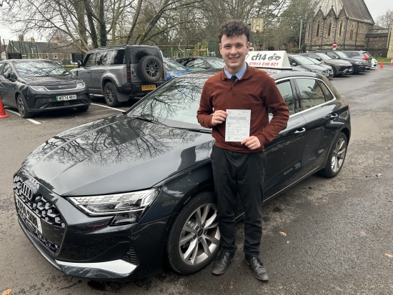 Many Congratulations To Jack, Passing In Cardiff Completing The Family Tree With His 2 Sisters Also Passing In Recent Years! - What A Journey. 🚘<br />
<br />
Now Time To Crack The School Exams - Get The Same Result As This And Everybody Will Be Happy!<br />
***  😎 Congratulations Again Jack, Drive Safely From All Of Us Here At cf14 School Of Motoring 😎 ***