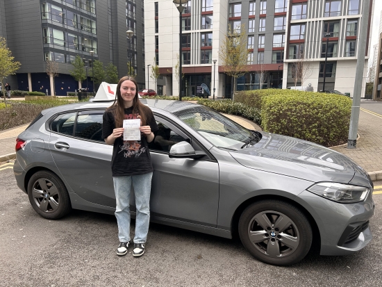 Many Congratulations To Lauren, Passing In Cardiff Today - Well Done 👏👏👏Great Day For You - But One Final Push Needed  With Your Uni Exams, And Then You Can Relax For Summer - Until You Go Again 😎Many Congratulations Again, From All Of Us Here At cf14 School Of Motoring - I´m Looking Forward To Meeting Your Sister Soon! 😅🚘🚘🚘