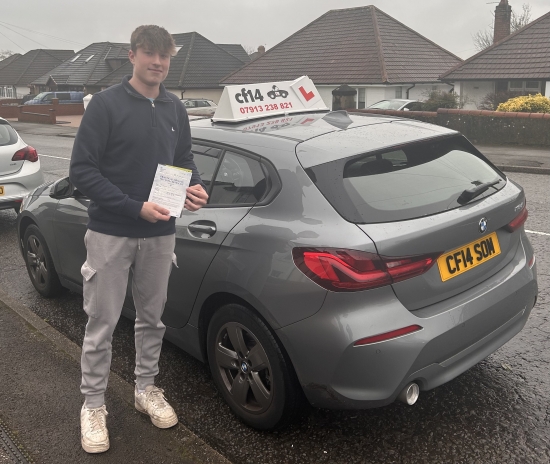 Great Start Today For Owen, Passing With Just 3 Driving Faults On His First Attempt! 👏👏<br />
Ask Me A Week Ago If We Would Get This Result, - And I Probably Would Have Said No, - But With A Great Work Ethic, And Lots Of Practice, A Well Deserved PASS! 🚘🚗🚙<br />
Drive Safely - *** Enjoy Your Licence When It Arrives, & Many Congratulations From All Of Us Here At cf14 School Of Motoring ***
