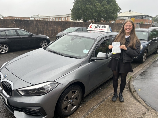 Many Congratulations To Cadi, Passing On Her Very First Attempt In Cardiff This Morning - With Just 1 Driving Fault - Amazing! 👏👏👏All The Hard Work & Effort Paid Off In Full, With A Fantastic Feeling Of Holding That Test Certificate In Her Hand. The Issue She Now Has Is That; I also Taught Her Sister Who Passed With Us - But Who Gets The Keys To The Car They Are Sharing? Good Luck M