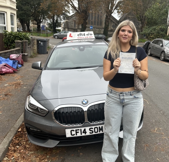 Many Congratulations To Hedi, Passing On Her First Attempt In Cardiff Today With Just 3 Small Driving Faults.I Will Miss Her Constant Talking - (I Thought I Could Talk A Lot Before I Met Heidi) - Fab Student, She Worked Really Hard To Achieve This Today, - Next To Work On Her Mum & Dad To Share The Car.*** 🚘 Many Congratulations Again From All Of Us Here At cf14 School Of Motoring �