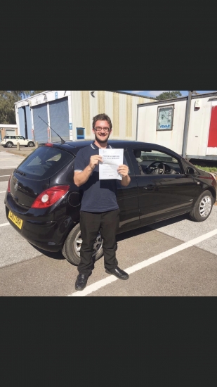 Well done Adam passed at Watnall test centre 09/09/2020