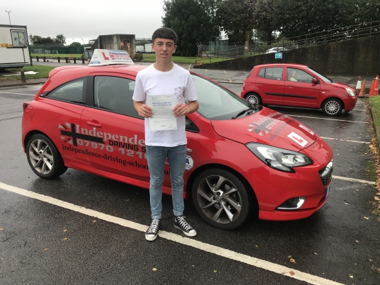 Well done to James Taylor who passed today 01/10/2019 at Watnall test centre