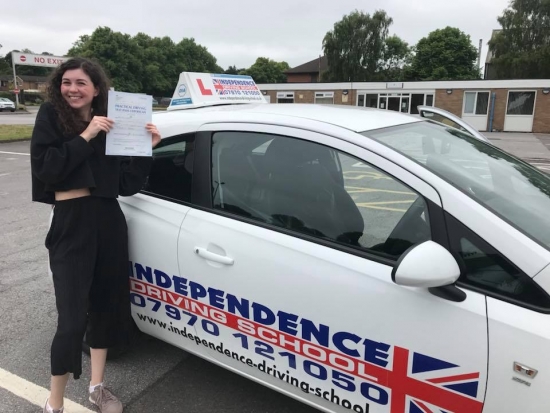 Congratulations Maia Clarke <br />
Passed 05/06/2018 at Watnall test centre