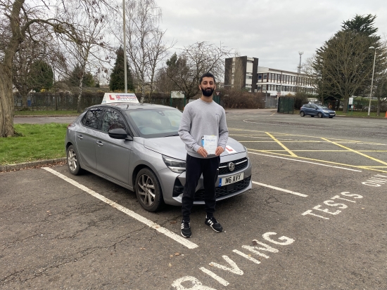 Congratulations passed 15/12/2023