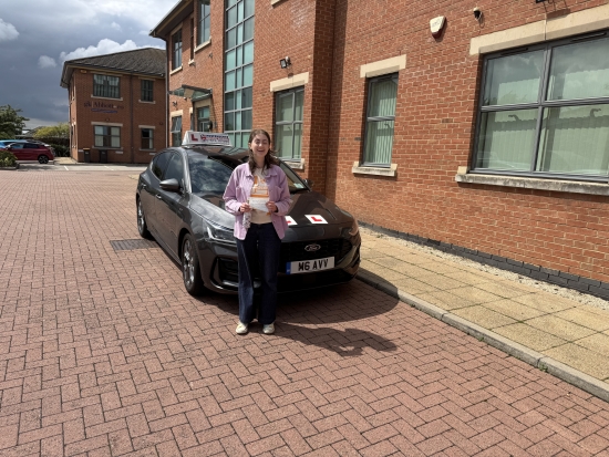 Congratulations passed 22/07/2025