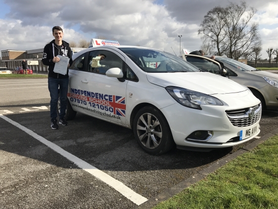 Congratulations Josh passed 06032017<br />
<br />
At Watnall test centre