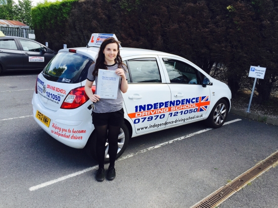 Congratulations Shannon passed at Beeston test centre 23072015