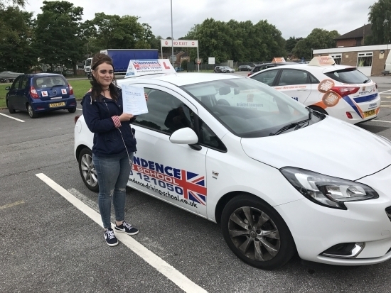 Congratulations Courtney passed 21072017<br />
<br />
At Watnall test centre
