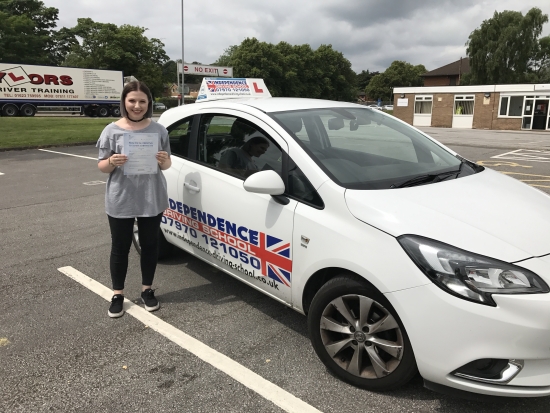 Congratulations Georgia passed at Watnall<br />
<br />
07072017