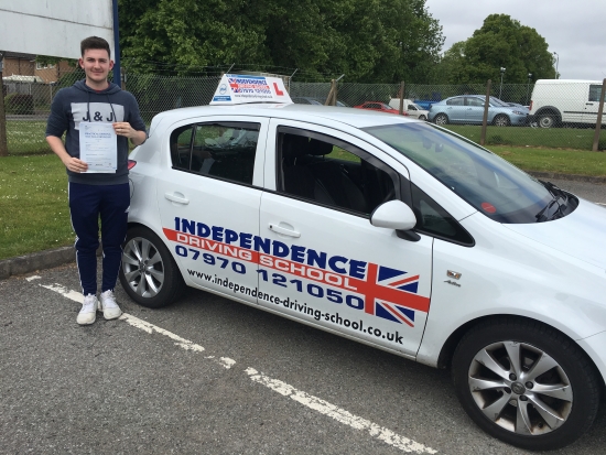 Well done joe passed at Watnall test centre 02062016