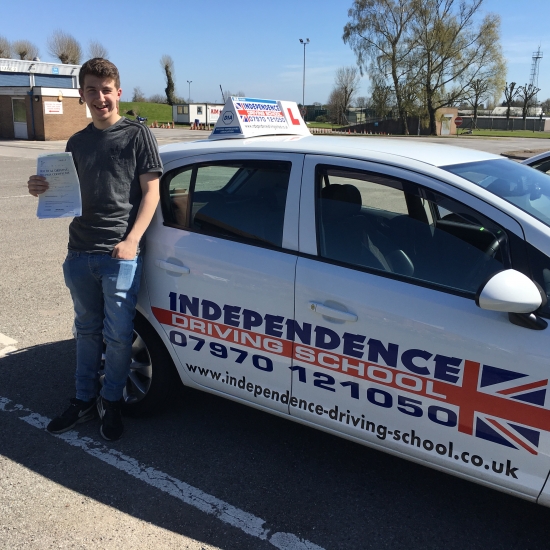 Congratulations Joel passed at Watnall test centre 20042016