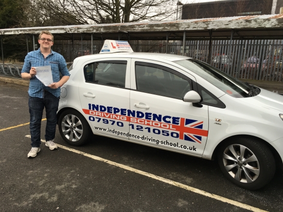 Congratulations Josh <br />
<br />
Passed 25012016 at Beeston test centre