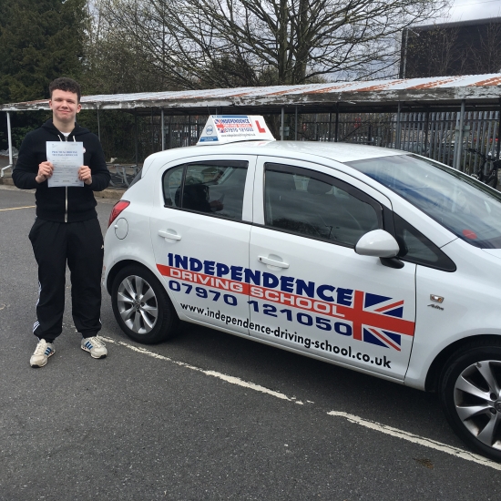 Congratulations Lee passed 18042016<br />
<br />
Passed first time at Beeston test centre