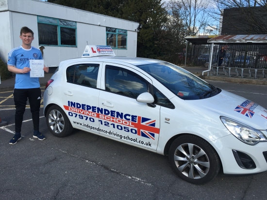 Congratulations Lewis passed 23022016<br />
<br />
At Beeston test centre