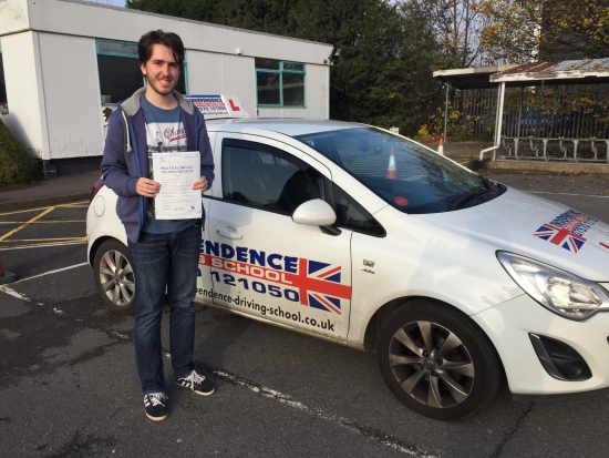 Congratulations Lewis passed at Beeston TC with 3 dfs 20112014