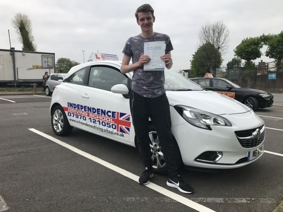 Congratulations Nathan passsed 09052017