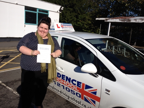 Well done Sam passed 04112013 2nd time with 3 faults