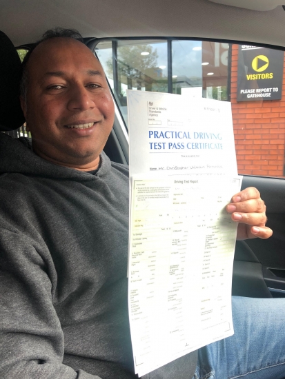 Well done to Christopher for passing his practical test on 8/10/19 at Sale.