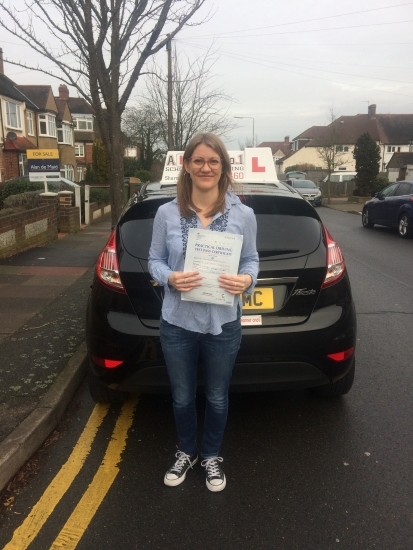 If you book lessons with Sharon you will not be disappointed She’s a wonderful instructor patient thorough and friendly I was a nervous driver to begin with but Sharon gave me the ability to be a confident and safe driver The result was a first time pass Thanks for everything Sharon