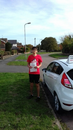 A great first time pass with just 3 faults.