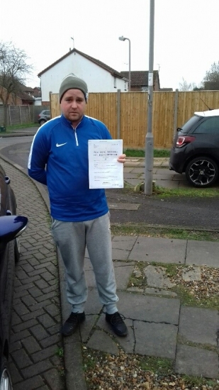 Fourth test of 2018 and a great first time pass for Nigel with just 3 minor faults.