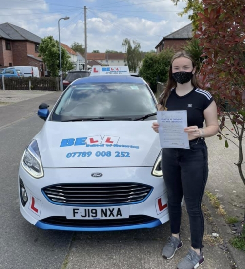 Fantastic FIRST TIME ZERO fault PASS for instructor Natasha